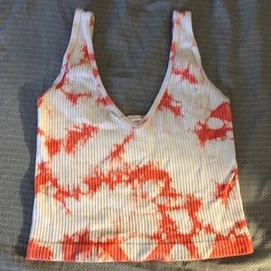 Aura, crop top, Ty-dye